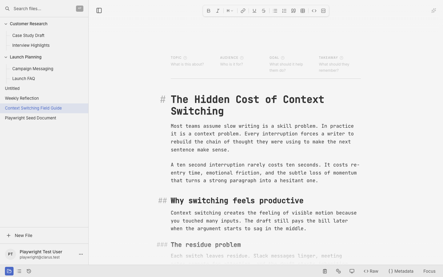 Quiet Light theme
